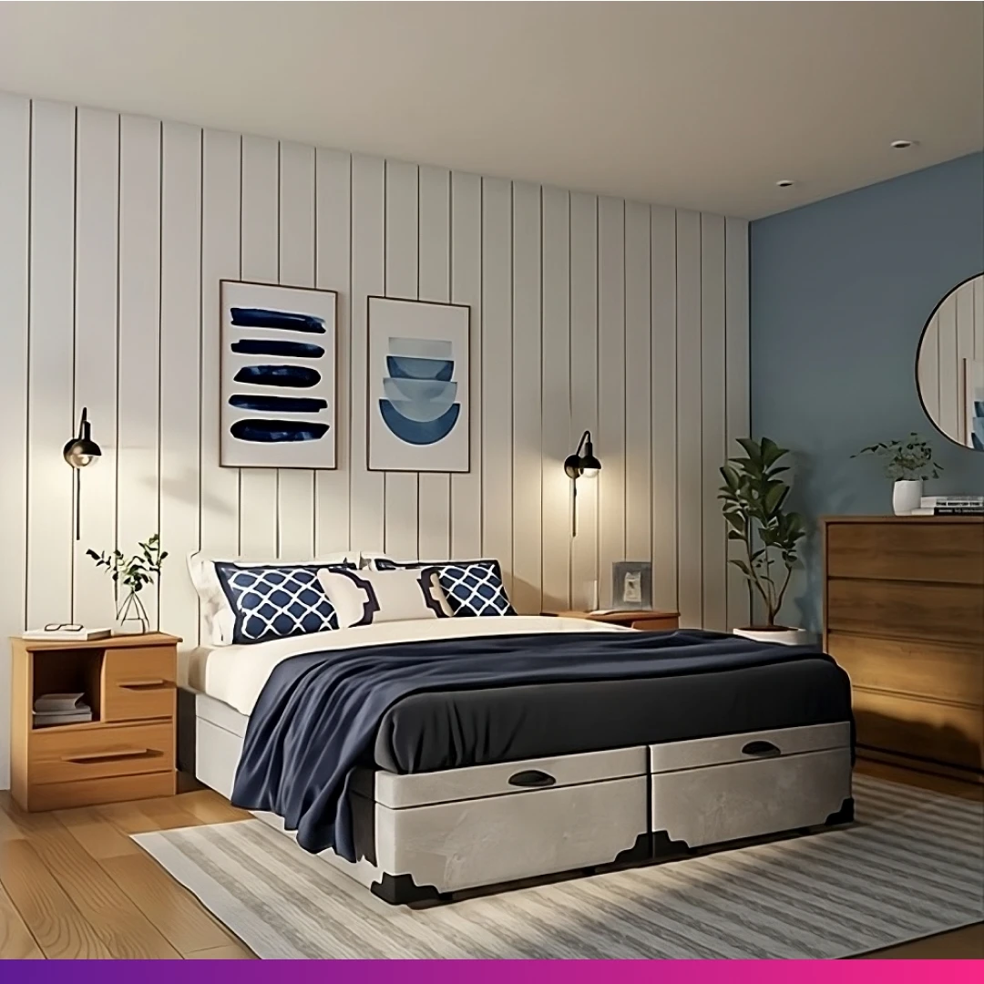 Cama Box Baú Premium 158x198 (Queen)
