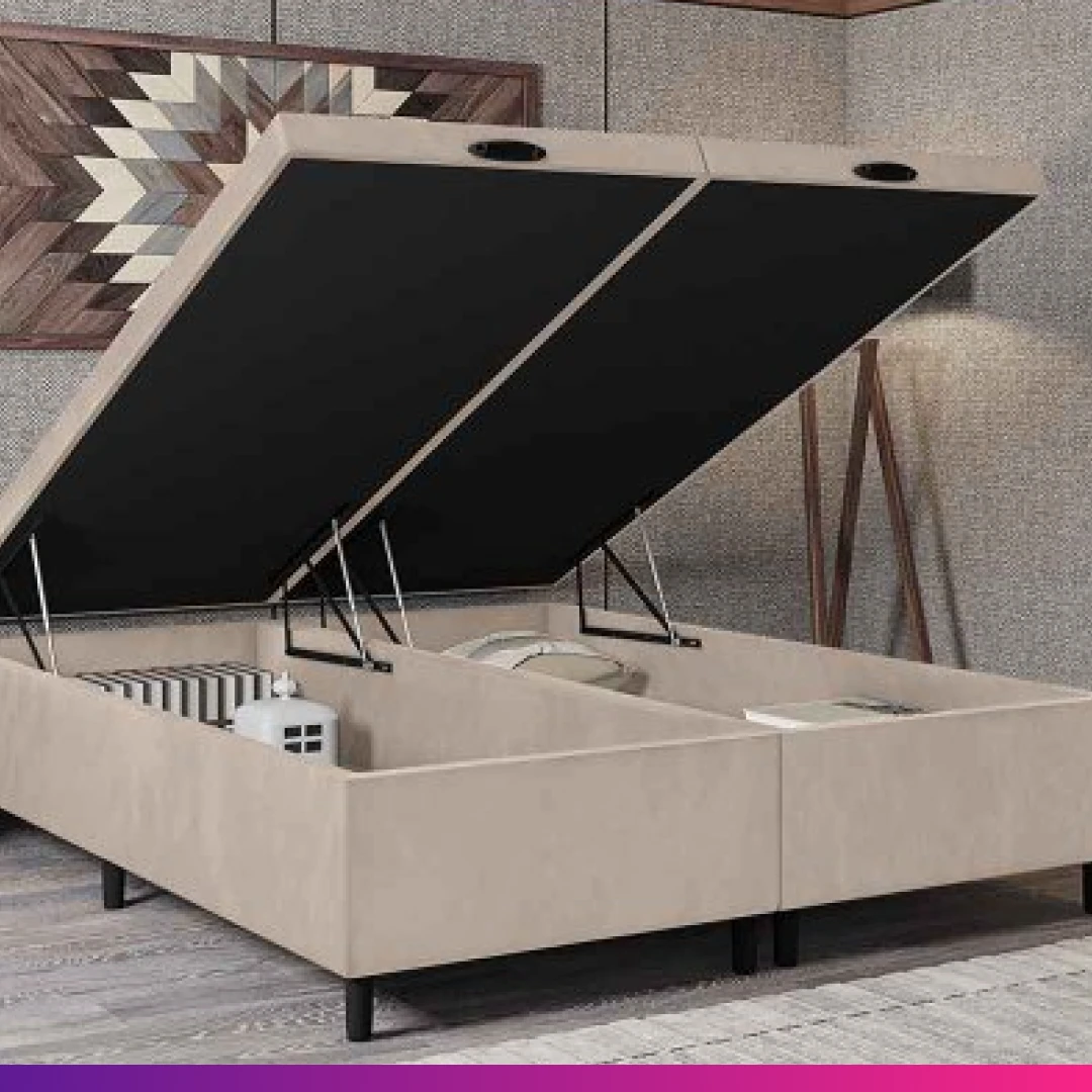Cama Box Baú Premium 193x203 (King)