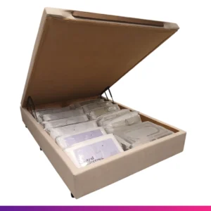 Cama Box Baú Personnalité | Casal Inteiriço (138x188)