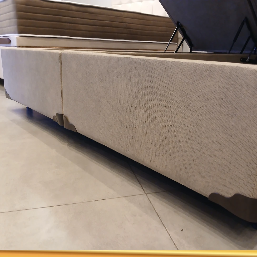 Conjunto Colchão Linha Ouro Viscosense + Cama Box Baú Premium Inteiriço 138x188 (Casal) - Imagem 7