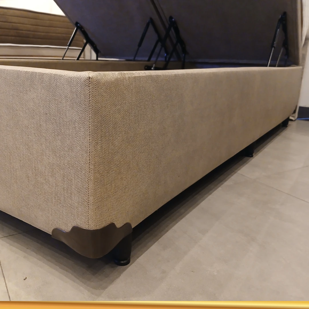 Conjunto Colchão Linha Ouro Viscosense + Cama Box Baú Premium Inteiriço 138x188 (Casal) - Imagem 6